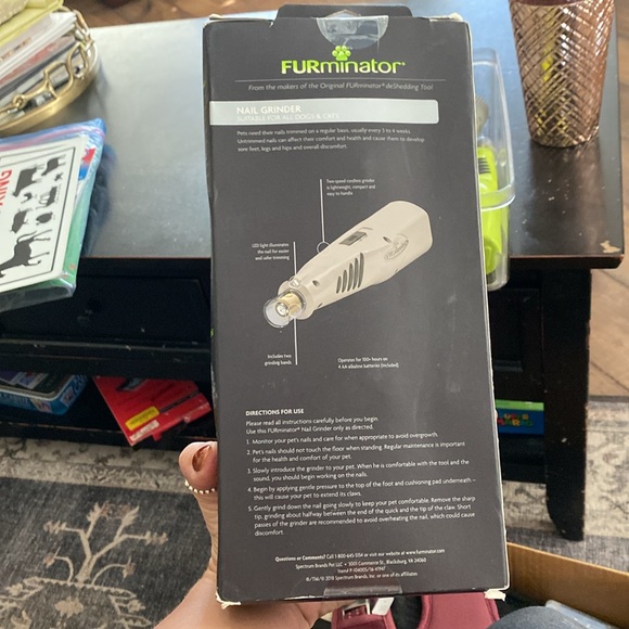 NIB Furminator Nail Grinder - Picture 2 of 2